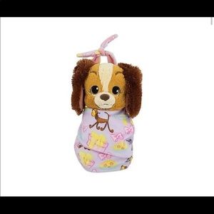 Disney Parks Lady & the Tramp baby & blanket NEW